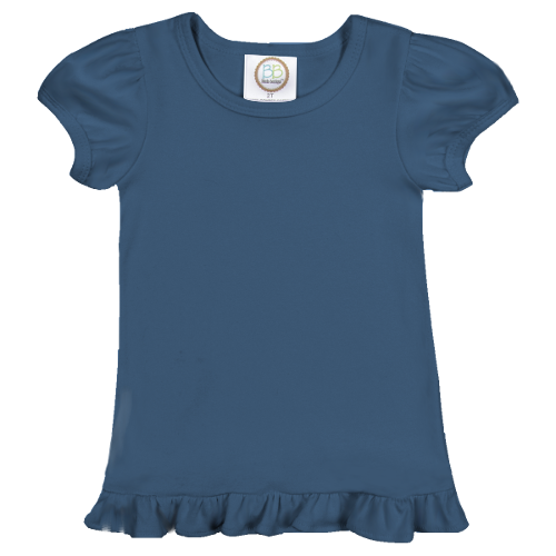 Girls Short Sleeve Ruffle