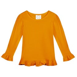 Girls Long Sleeve Ruffle