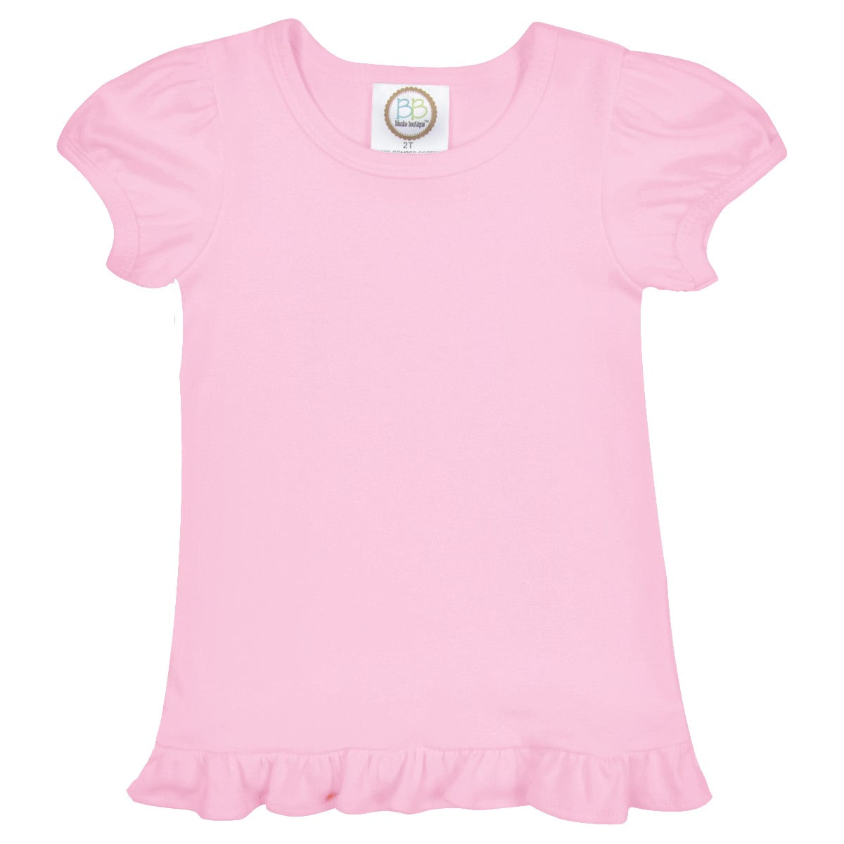 Girls Short Sleeve Ruffle