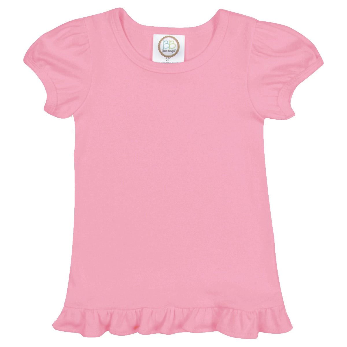 Girls Short Sleeve Ruffle