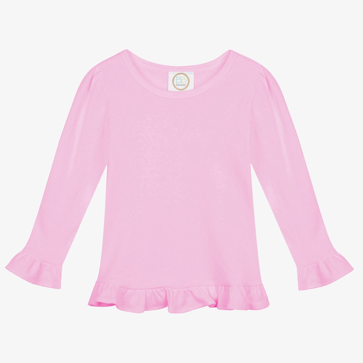 Girls Long Sleeve Ruffle