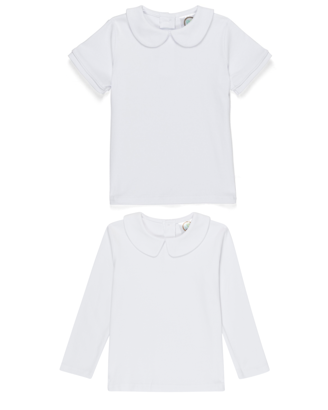 Halloween Mini's Peter Pan Collar Long Sleeve Tee
