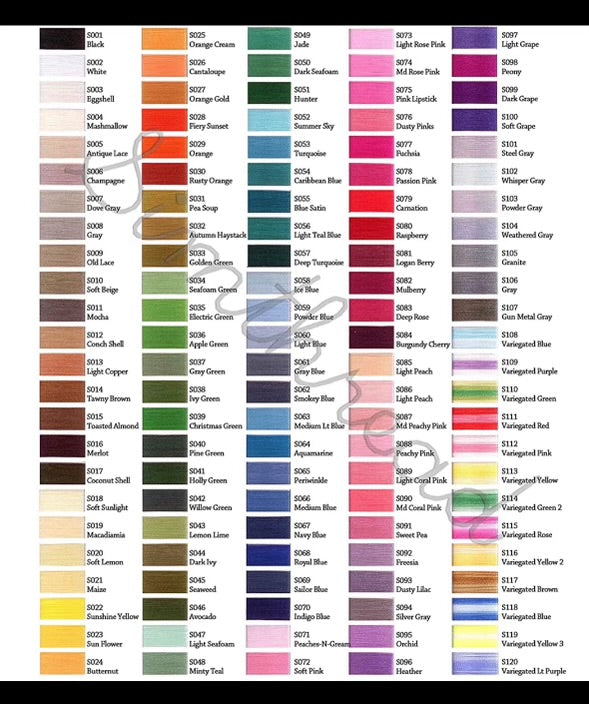 Thread Colors