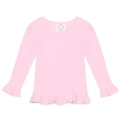 Girls Long Sleeve Ruffle