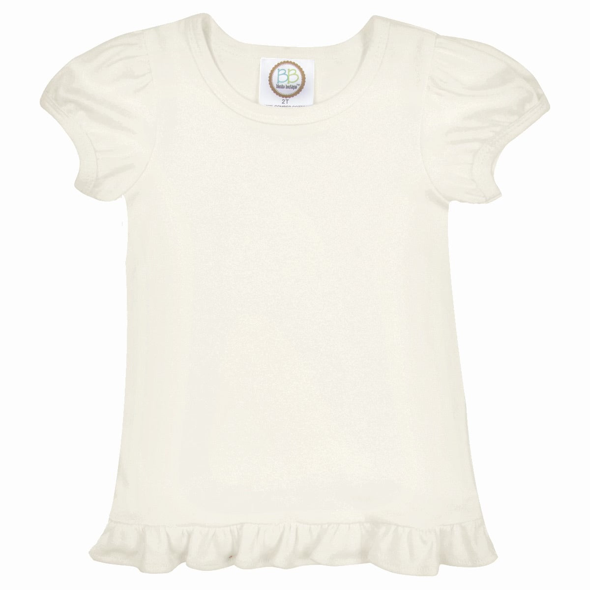 Girls Short Sleeve Ruffle