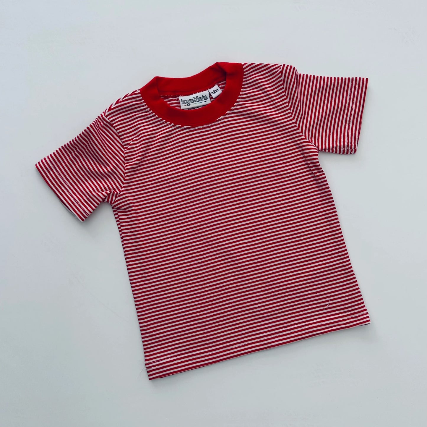 Boys Striped Short Sleeve Tee