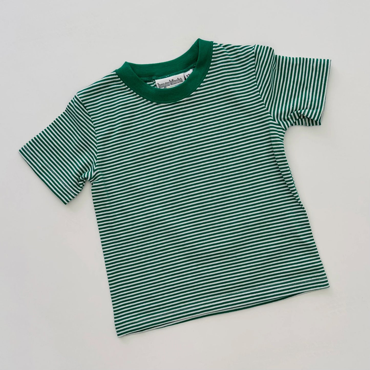Boys Striped Short Sleeve Tee