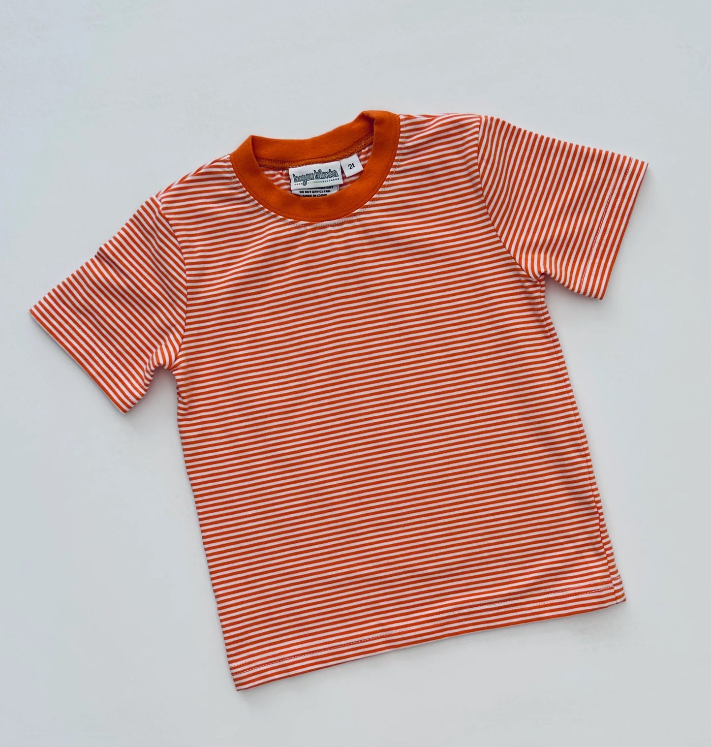 Boys Striped Short Sleeve Tee