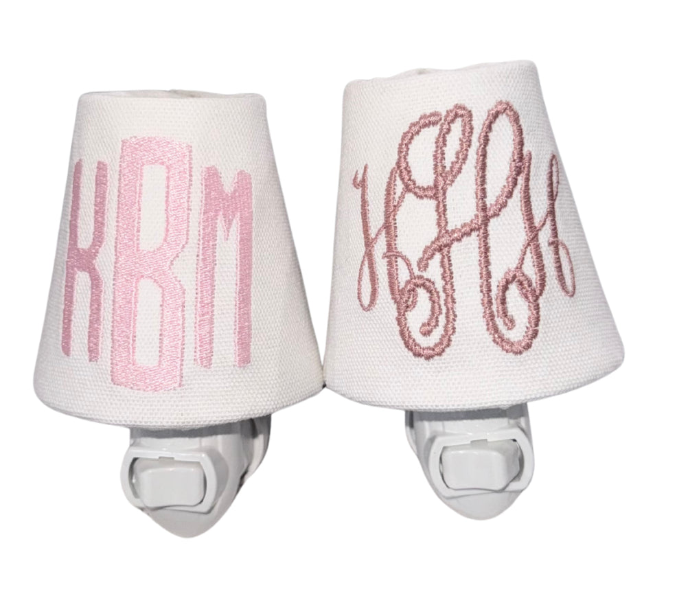 Monogrammed Night Light