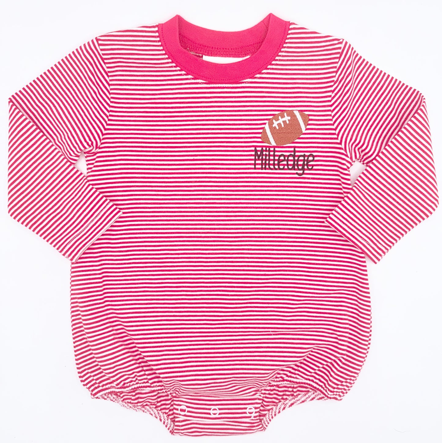 Mini Designs on Long Sleeve Stripe Bubble