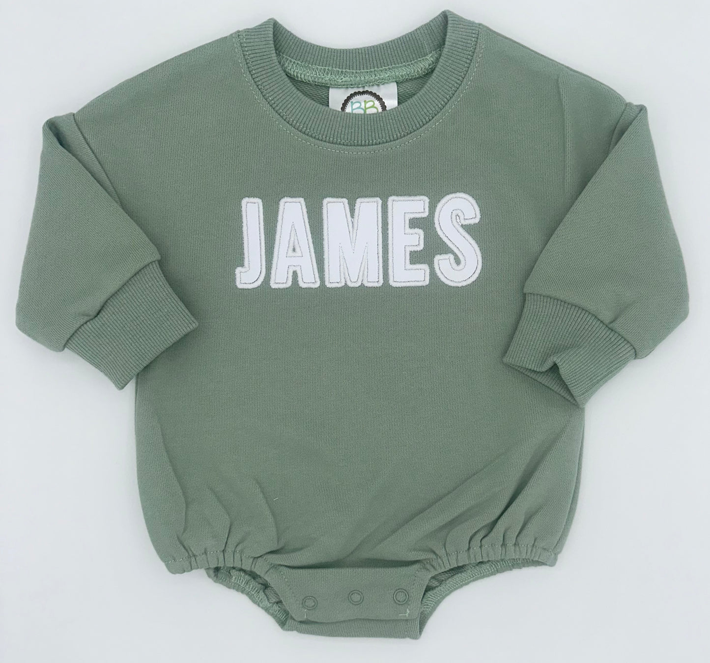 Personalized Boys Bubble Romper