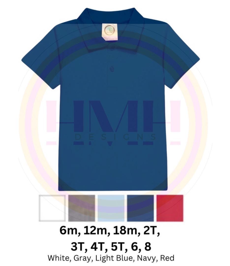 Custom Monogrammed Crawfish Lobster Initial Polo Set, Baby Toddler Boy | Optional Set, Seersucker Shorts, Embroidery, Personalized