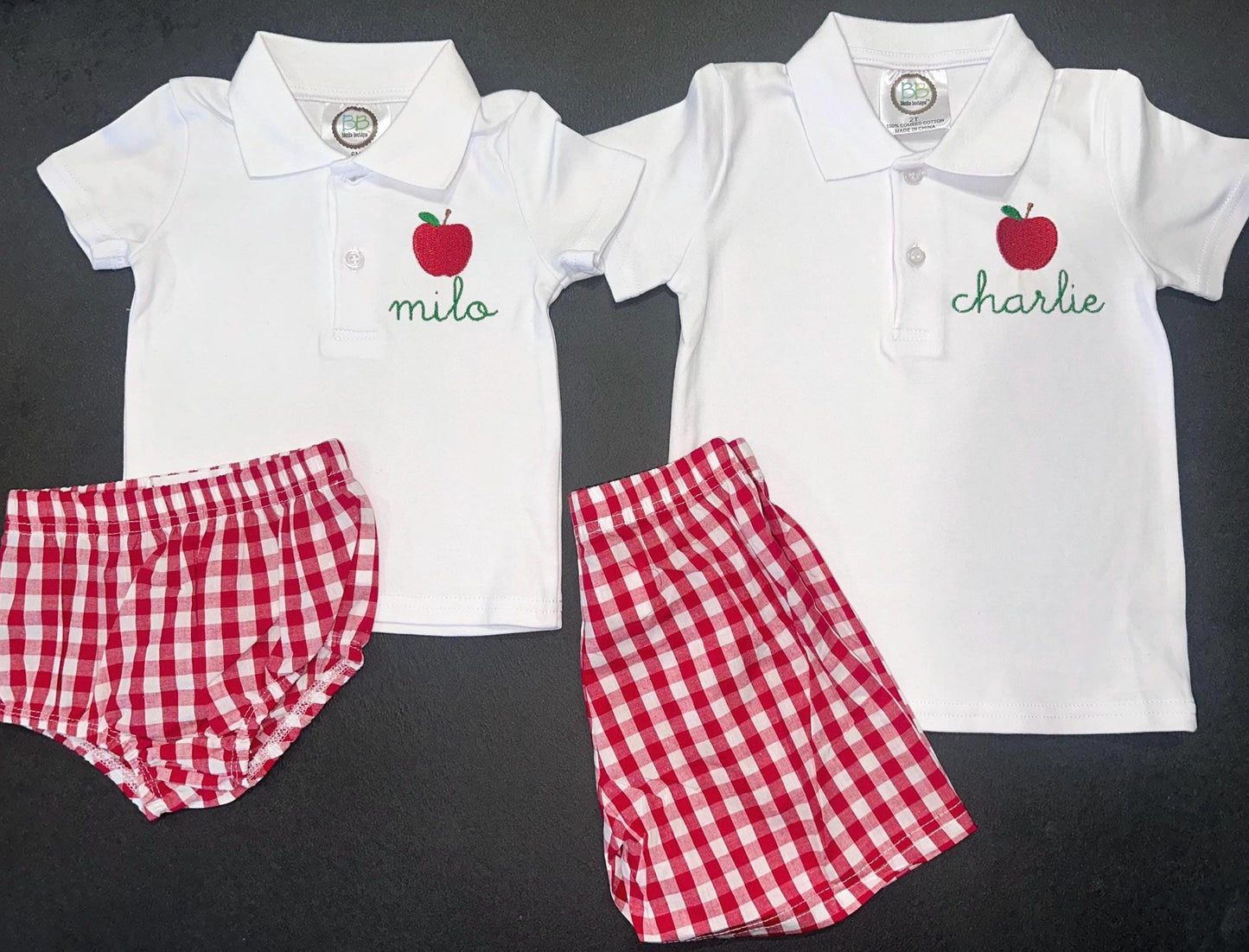 Boy’s Large Gingham Shorts, Baby Boy Toddler | Summer Shorts, Color Options, Closet Staple, Clothing Sets, Shorts Sets, Blue, Red, Black