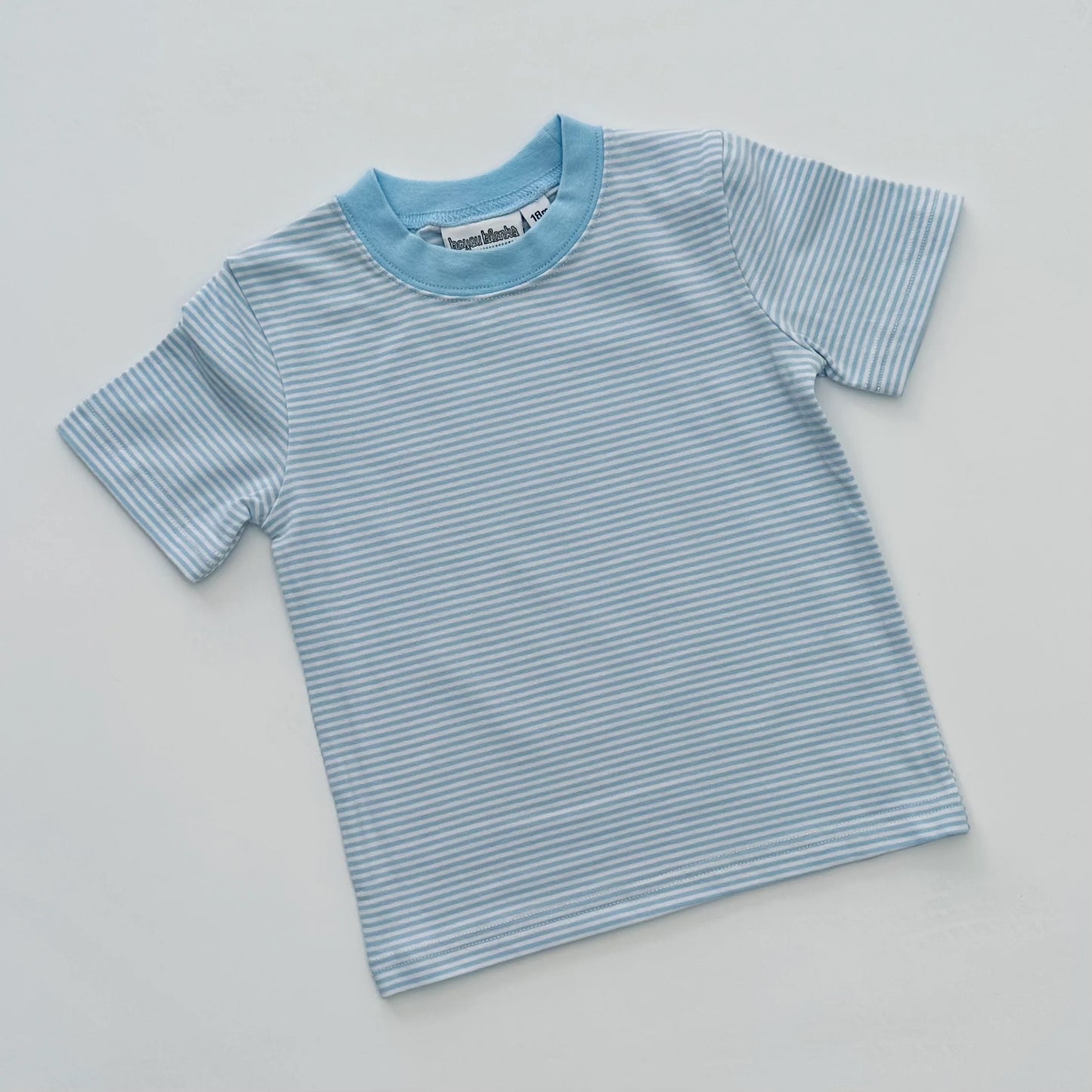 Boys Striped Short Sleeve Tee