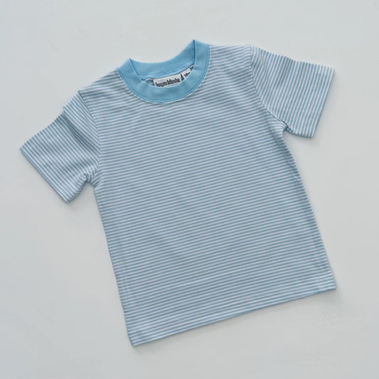 Boys Striped Short Sleeve Tee