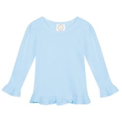 Girls Long Sleeve Ruffle