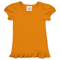 Girls Short Sleeve Ruffle