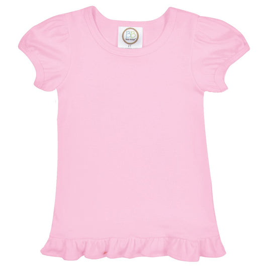 Girls Short Sleeve Ruffle