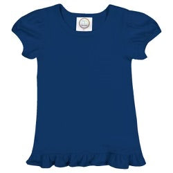 Girls Short Sleeve Ruffle