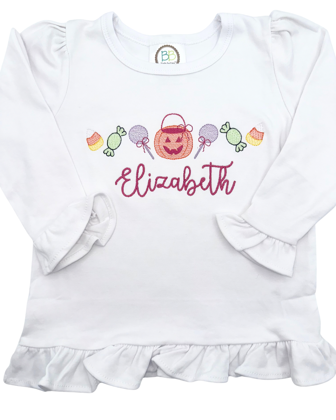 Halloween Candy Bucket with Candy T-Shirt