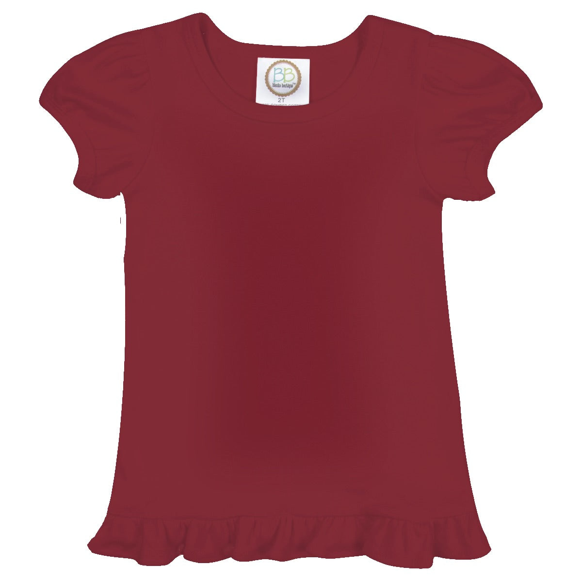 Girls Short Sleeve Ruffle