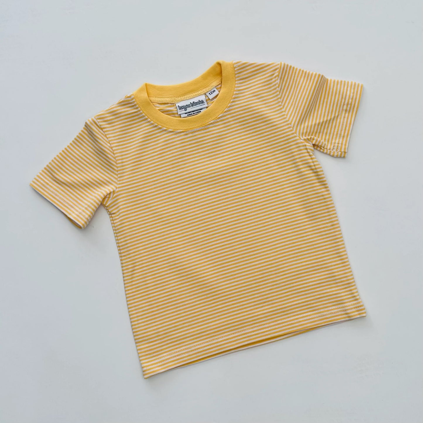 Boys Striped Short Sleeve Tee