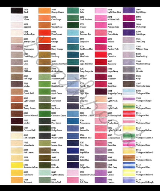 Thread Colors