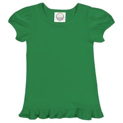 Girls Short Sleeve Ruffle