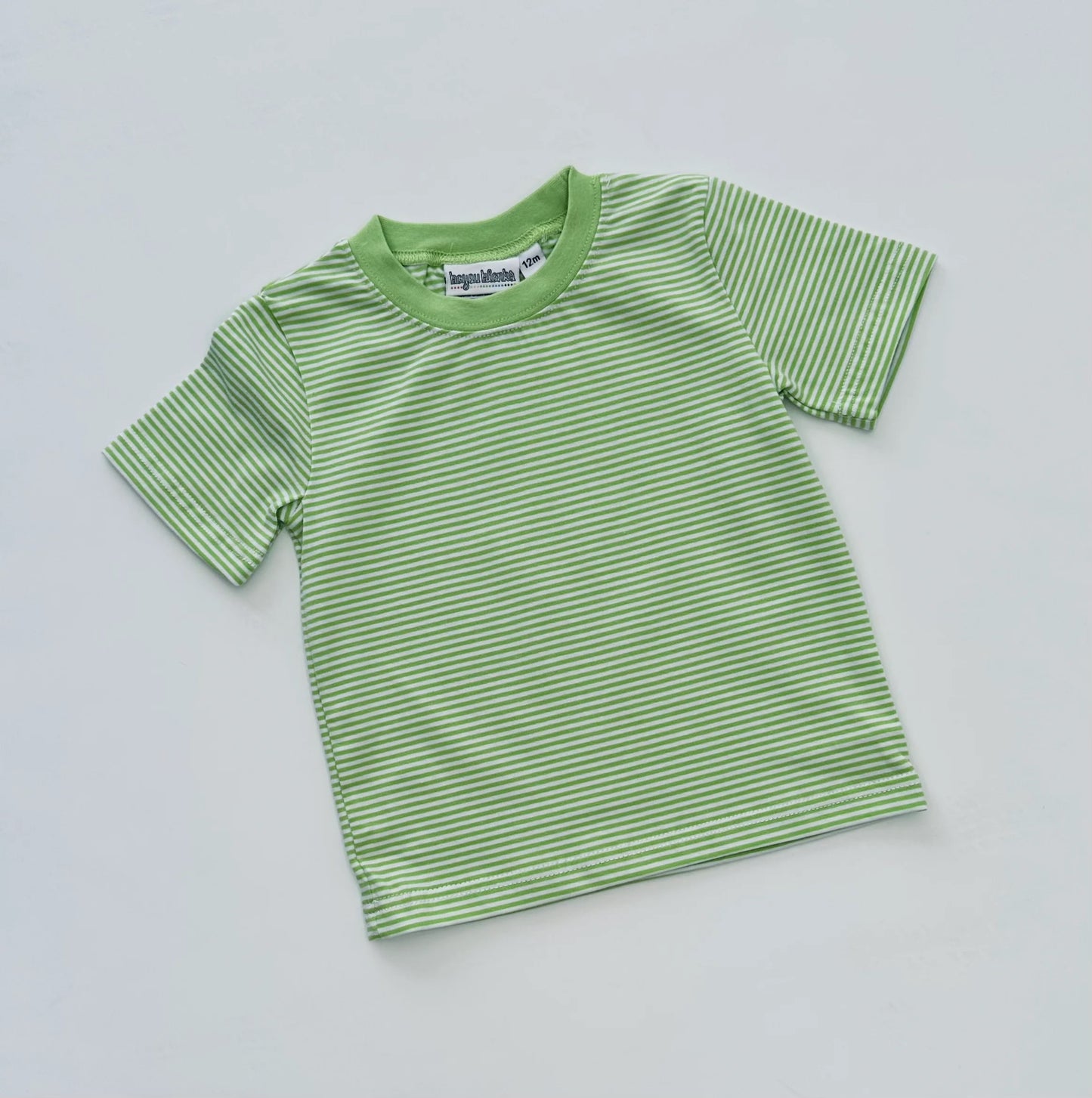 Boys Striped Short Sleeve Tee