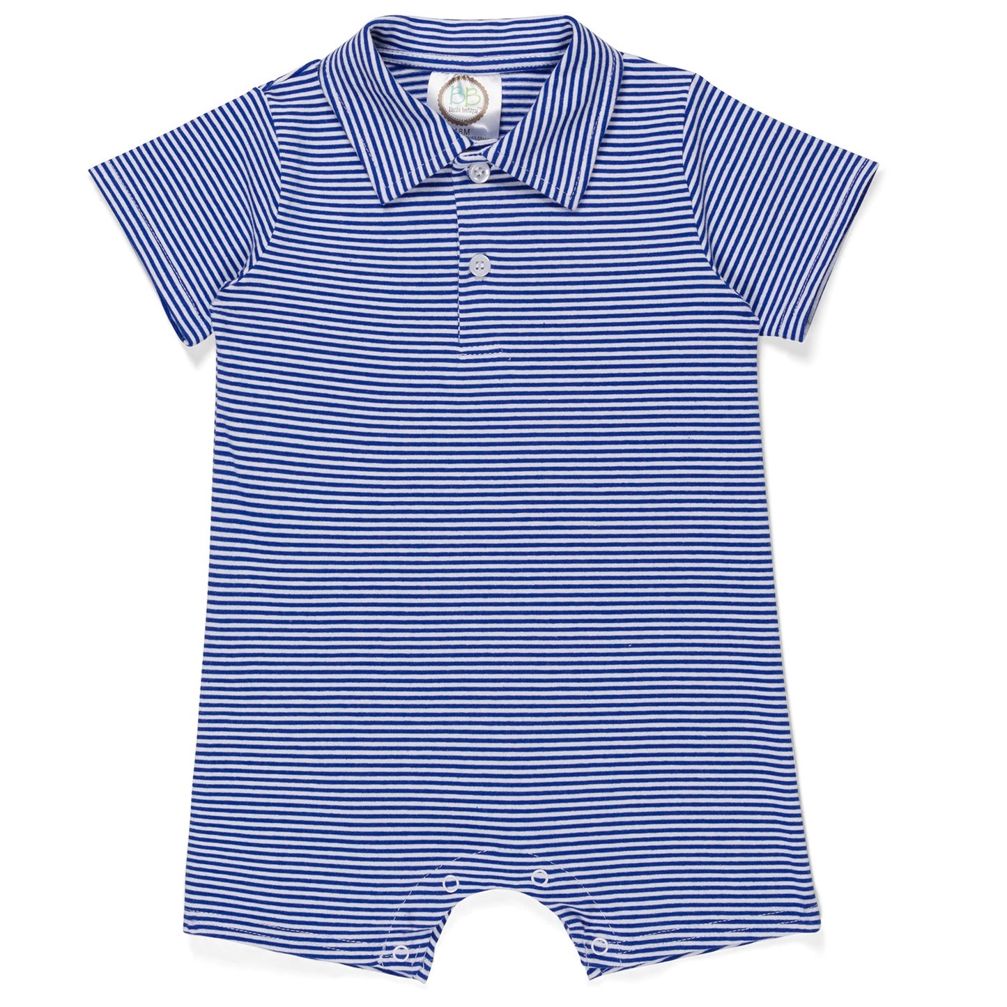 Striped Polo Romper