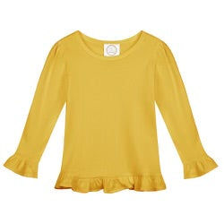 Girls Long Sleeve Ruffle