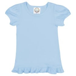 Girls Short Sleeve Ruffle