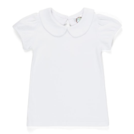 Short Sleeve Peter Pan Collar