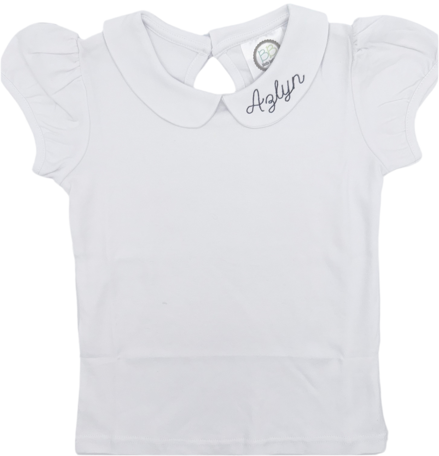 Personalized Peter Pan Collar Shirt