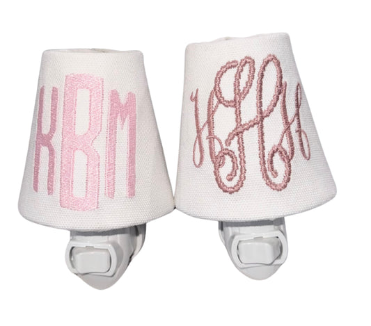 Monogrammed Night Light