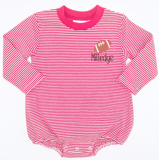 Mini Designs on Long Sleeve Stripe Bubble