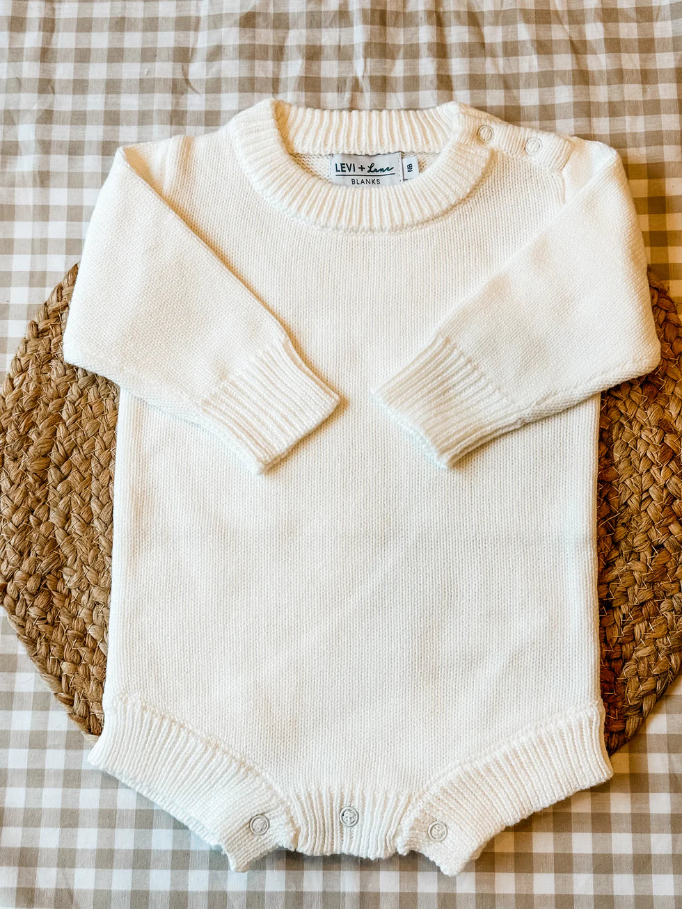 Unisex Sweater Romper