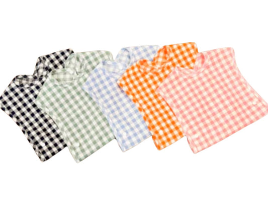 Gingham Bib