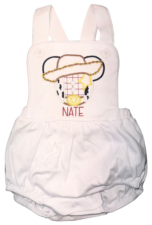 Cowboy Sheriff Bubble Romper