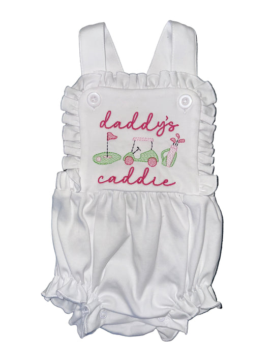 Daddy’s Caddie Golf Bubble Romper