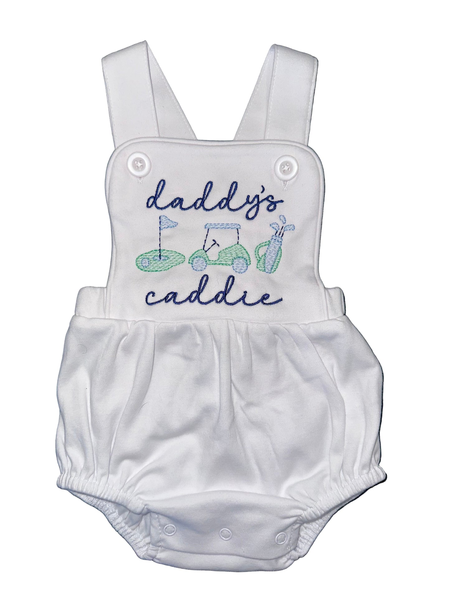 Daddy’s Caddie Golf Bubble Romper