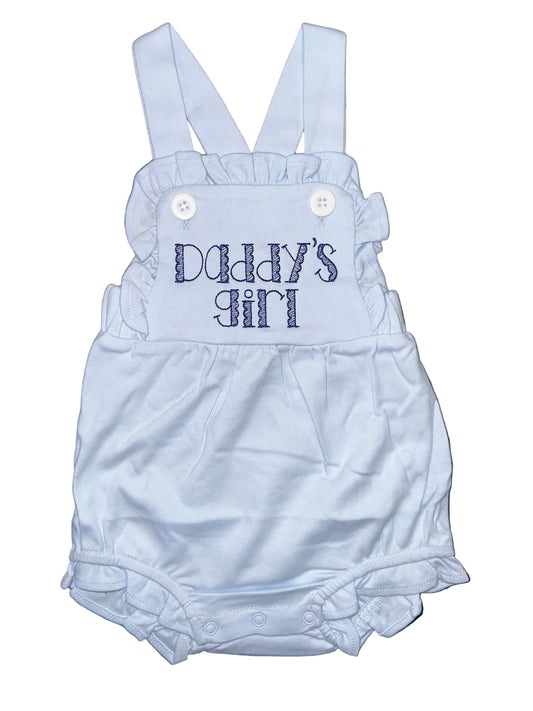 Daddy’s Girl Ruffle Strap Bubble