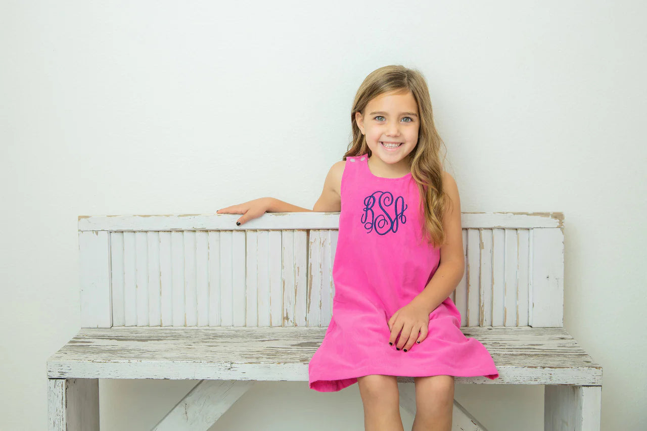 Personalized Corduroy Jumper | Peter Pan Collar Shirt