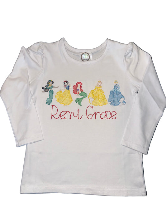 Personalized Princess T-Shirt