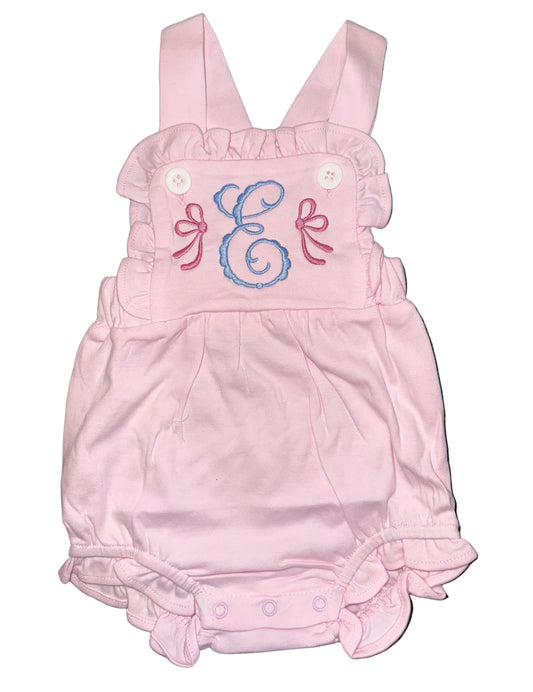 Sweet Bows Monogram Bubble